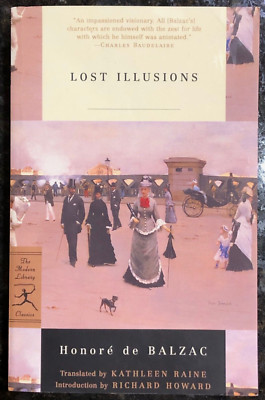 LOST ILLUSIONS by Honoré de Balzac - Moder Library Paperback NEW