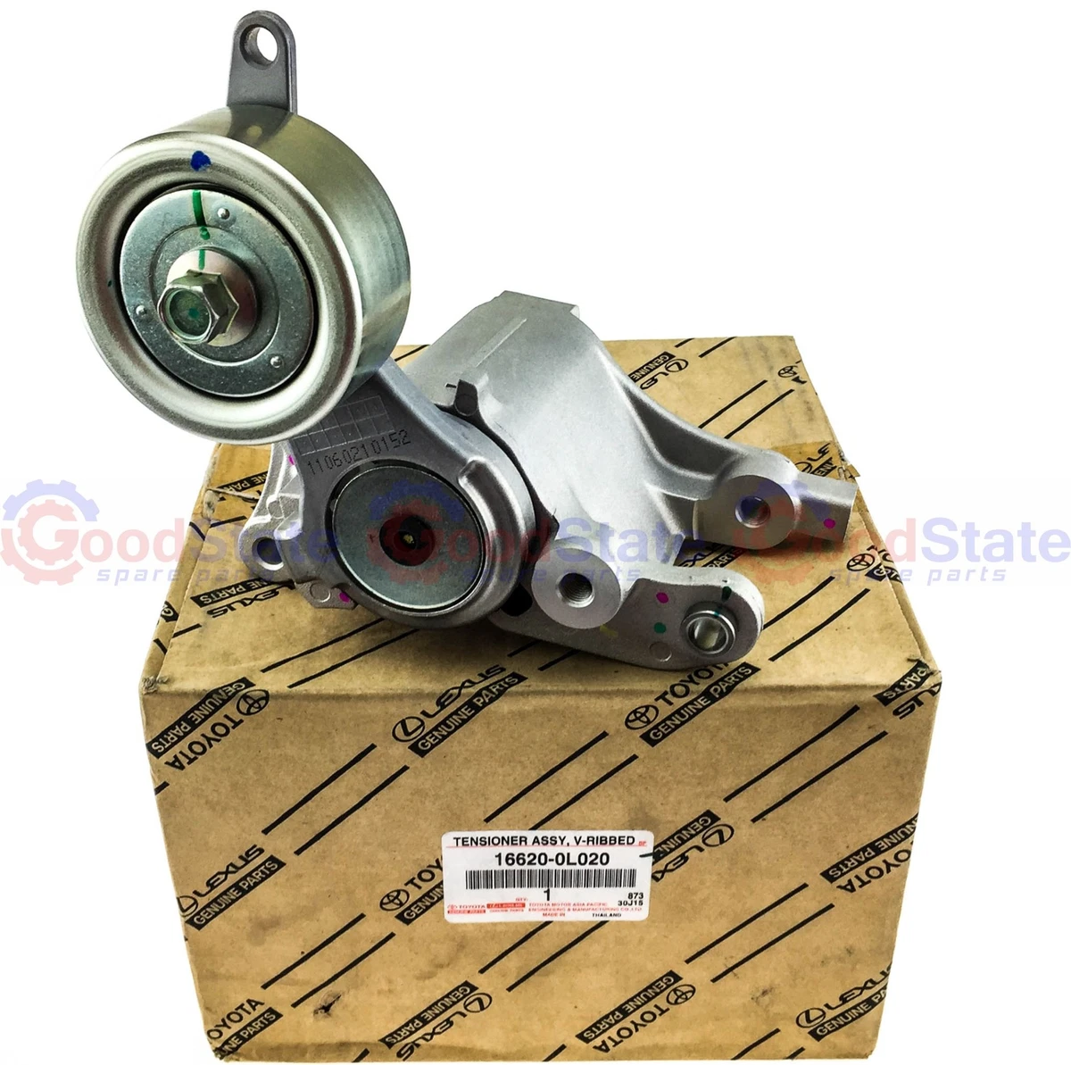 Genuine Hilux KUN35 KUN26 KUN25 KUN16 KUN15 KUN136 KUN135 Drive Belt Tensioner