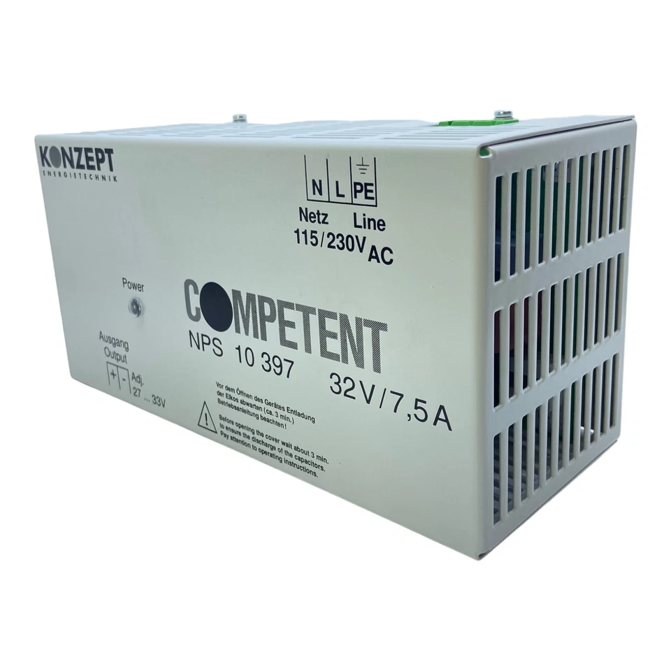 Fuente de alimentación Concept NPS10397 48...62Hz 230V 32V 7,5A Foto 4 de 4