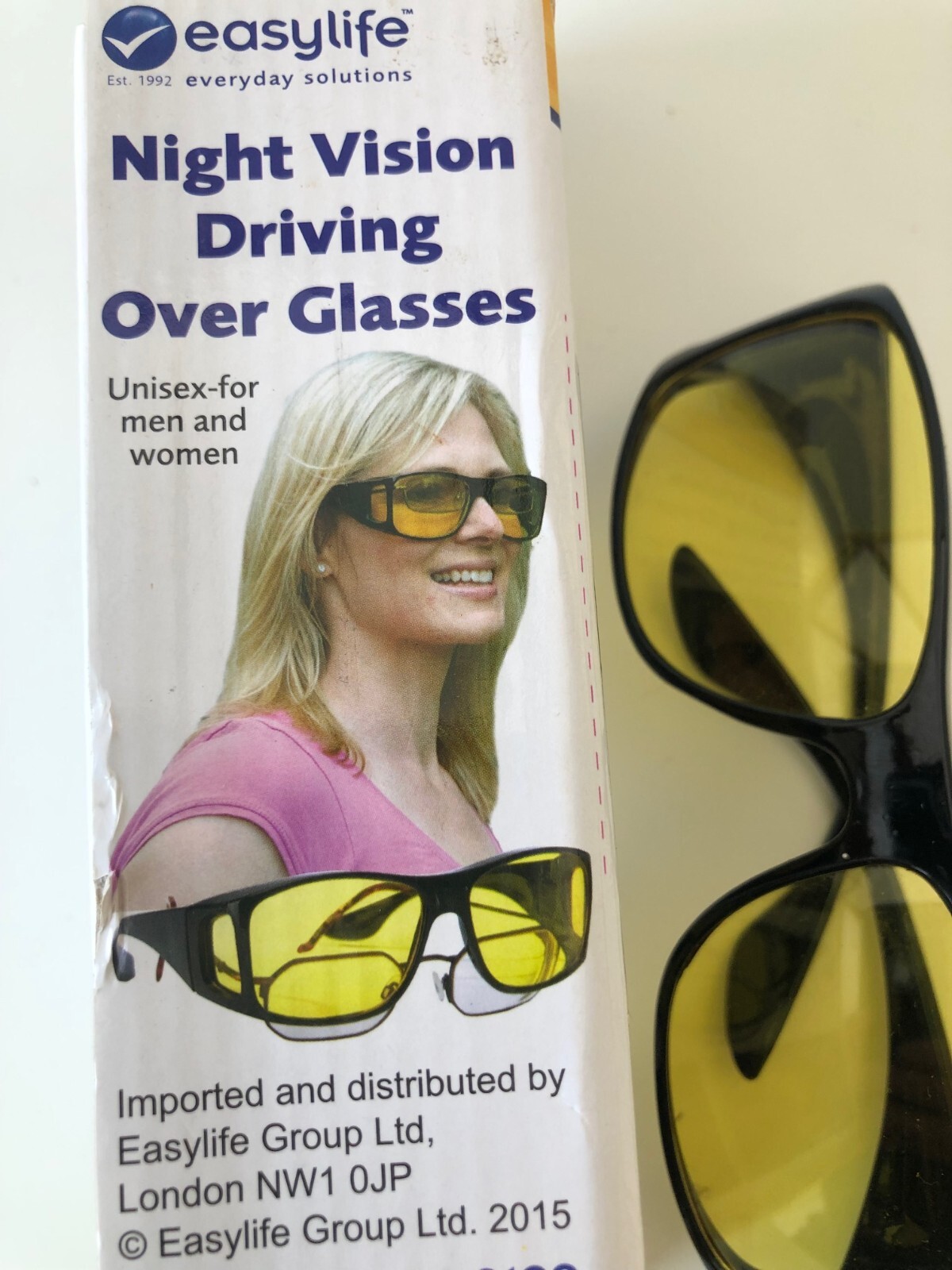 Night Vision Driving Glasses Anti Glare Lens Night Driving Glasses VGC