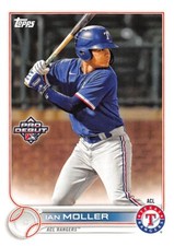 2022 Topps Pro Debut #PD5 Ian Moller RC Rookie Card Texas Rangers 💎⚾💎