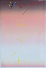 Valentino Vago litografia cm. 62,5x42,5-firma, data (1990),tirat. (91/ 100)