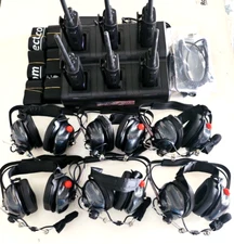 TYTMD680D 6 Pack with Headsets Racing Radios Electronics Communications