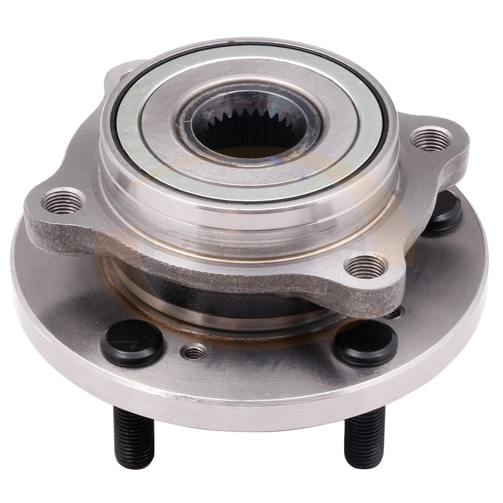 Pair Front Wheel Hub Bearings Assembly 5 Lugs Fits Mitsubishi Eclipse ...
