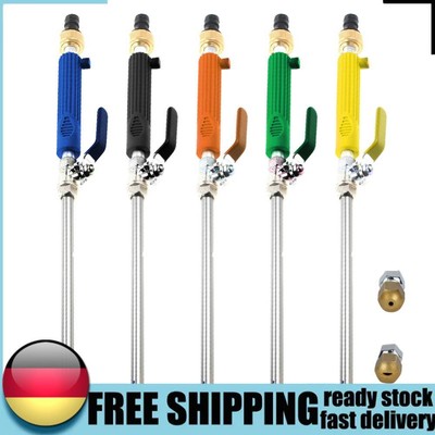 Water Jet Copper Nozzle Pressure Washer Spray Gun for Car Washing Home Cleaning