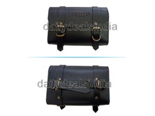Universal Triumph Motorrad " Original Leder Werkzeug & Zubehör Tasche,Black D-1