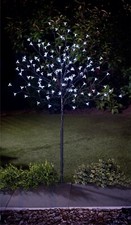4ft 128 White LED Light Blossom Christmas Tree Indoor/Outdoor H-0401
