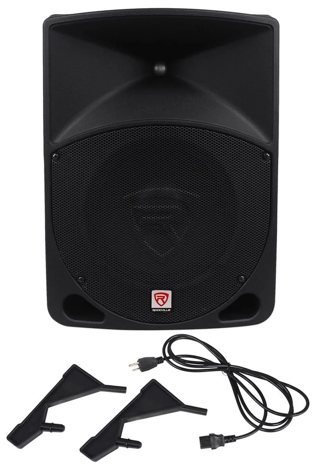 Rockville RPG10 10" Powered Active 600 Watt 2-Way DJ PA Speaker System