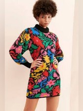 Farm Rio Tropical Garden Sweater Size M