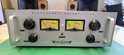 Custom McIntosh C-22 Type Tube EQ Amplifier Yamaki VU Meter Vintage Parts