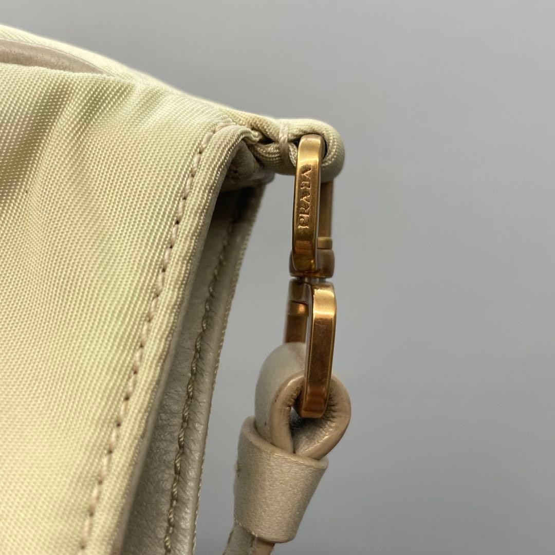 PRADA Nylon One Shoulder Bag Triangle Logo thumbnail 10