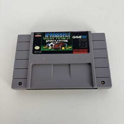 Jeopardy Sports Edition (Super Nintendo Entertainment System SNES) Cart Only