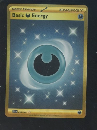 Pokemon TCG Shrouded Fable 098/064 Basic Darkness Energy Hyper RARE