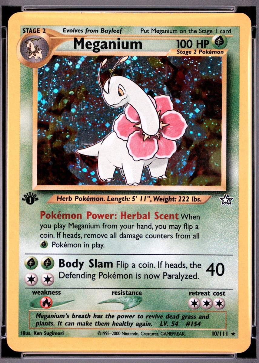 25+ Meganium 10/111 Neo Genesis for sale | Updated Oct 2026