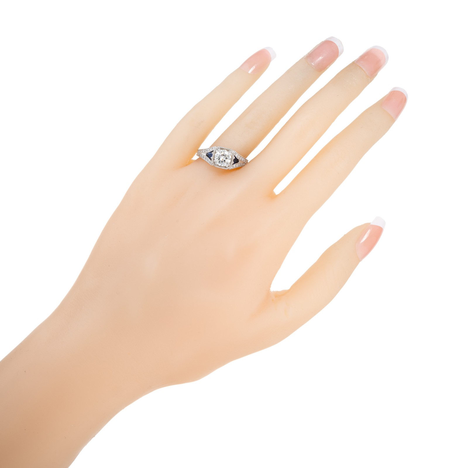 Peter Suchy Transitional Cut Diamond Engagement R… - image 7