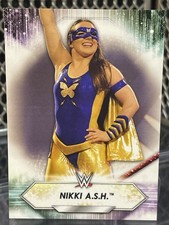 2021 Topps WWE Nikki A.S.H. Wrestling Card #123 Nikki Cross Sanity NXT ASH Wyatt
