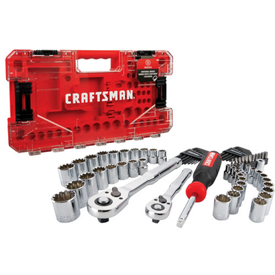 #ad CRAFTSMAN 68pc VERSASTACK™ Universal Mechanics Tool Set CMMT45325 $64.99