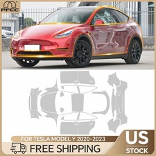 Matte Ppf Precut Full Car Kit For 2020-2024 Tesla Model Y Paint Protection Film