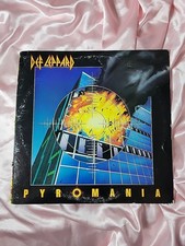 Def Leppard PYROMANIA 1983 1st Press Vinyl LP VG 