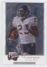 2008 Upper Deck Football Heroes Devin Hester #33 HOF 00ah