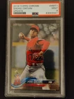 Shohei Ohtani 2018 Topps Chrome Update #HMT1 Pitching Rookie RC PSA 9 MINT