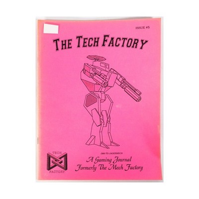 Mech Facto Mech Factory  #5 ''Raid on a Water Refinery BattleTech Cartoon Mag VG