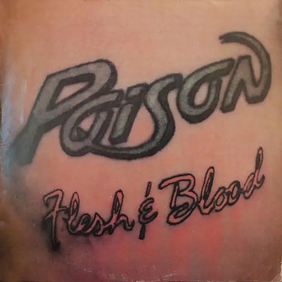 Poison Flesh & Blood Capitol Vinyl LP