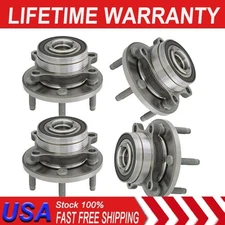 4pcs Front Rear Wheel Bearing Hubs for Explorer Police Interceptor Utility C15