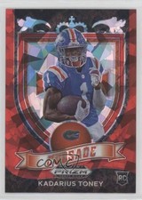 2021 Panini Prizm Draft Picks Crusade Red Ice Prizm Kadarius Toney #176 00gy