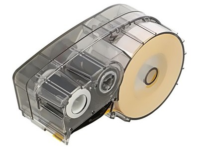 M21-250-595-YL Band 6,35mm 6,4m gelb Zeichenfarbe: schwarz selbstklebend BRADY
