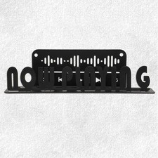 Now Playing Vinyl Record Holder, Black