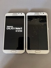 Lot 2x Samsung Galaxy Note II GT-N7100 + 2 S-Pen – Pour pièces / Réparation