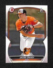 2023 Bowman Draft - Jacob Cravey 1st Bowman #BD-189 Orioles Prospect