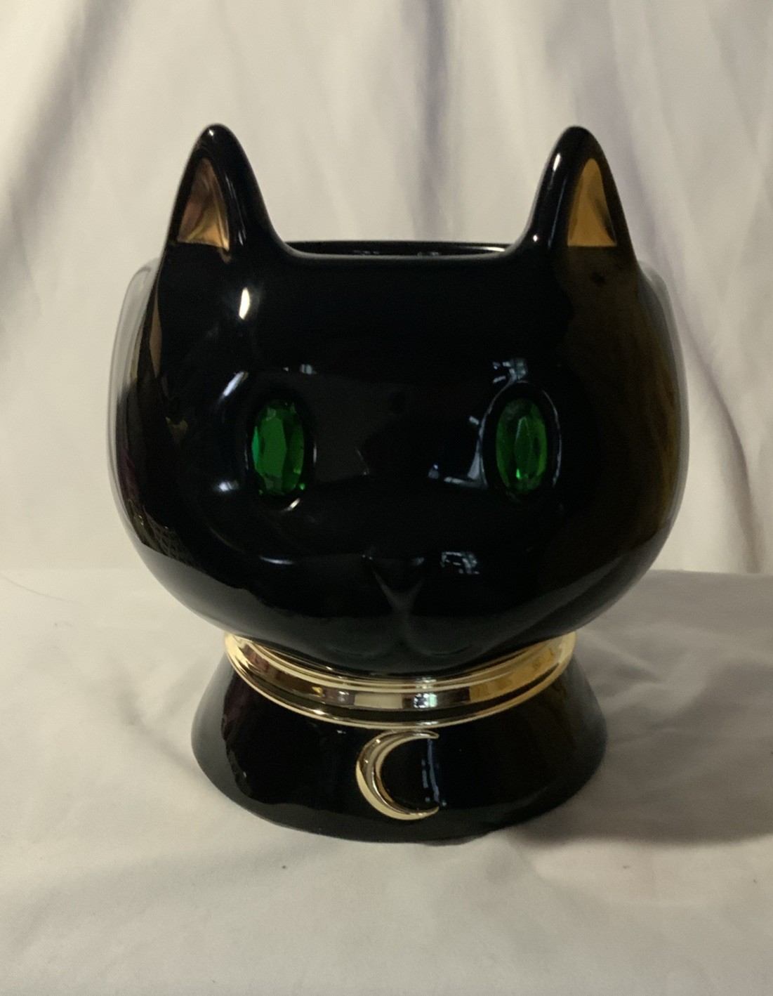 Brand New Bath & Body Works Large Black Cat 3-Wick Candle Ho