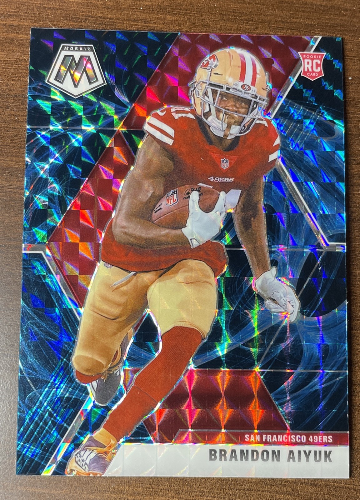 Brandon Aiyuk Panini Mosaic #210 Genesis