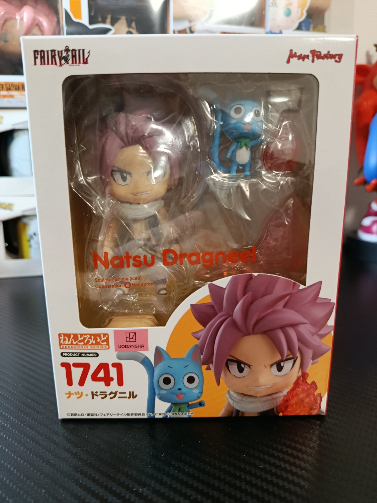 Figurine Nendoroid Natsu Dragneel par Good Smile Company statuette 10cm Fairy Tail