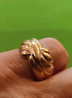 Bague or jaune 18 carats - Photo 1/4