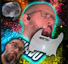 Classic Look Loaded White Tele Style Pickguard Single coil Pickup WINNING!! Ftp