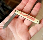 Vintage Colonial Coca-Cola Coke Folding Pocket Knife Knoxville 1982 World's Fair