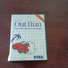 Sega Master System Out Run CIB Box And Manual Cartridge
