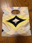 Emilio Pucci, Clutch, Mini Bag, Multicolor, Blue, Gray, yellow, Geometric, Used