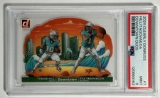 TYREEK HILL TUA TAGOVAILOA PSA 9 2024 PANINI CLEARLY DONRUSS #7 DOWNTOWN DUOS 63