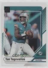 2024 Panini Clearly Donruss Tua Tagovailoa #34 3hd