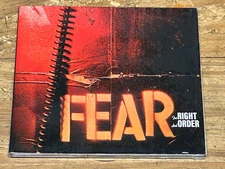 Fear - For Right And Order CD. Rare new/sealed 2023 on Atomic Age Records.