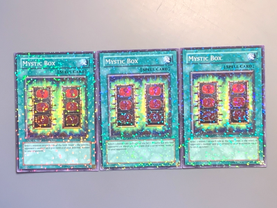 yugioh 3X Mystic Box DT02-EN095 Normal Parallel NEAR MINT Play set