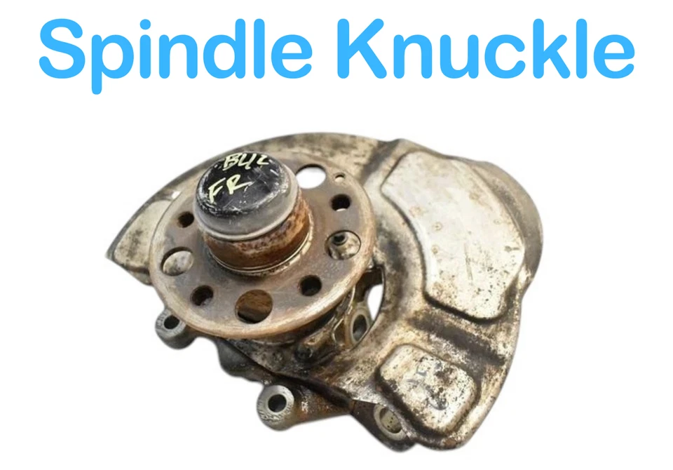 12-18 Mercedes-Benz W218 CLS550 CLS400 Front Right Side Spindle Knuckle Hub OEM - Image 3 of 4