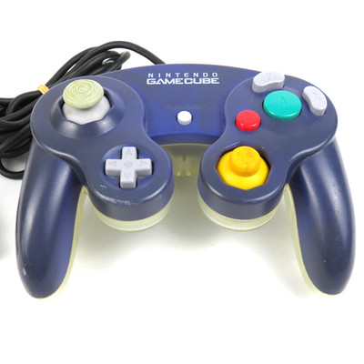 Original Nintendo GameCube Controller - Clear Purple (DOL-003)