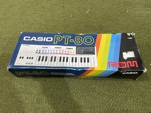 カシオ　弾けますと〜ん　PT-80 ROMパック　3個付き　25エ416 Casio PT-80, MT-18