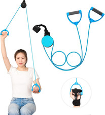 Shoulder Pulley for Physical Therapy,Over the Door Pulley Rehab Exerciser for Ro