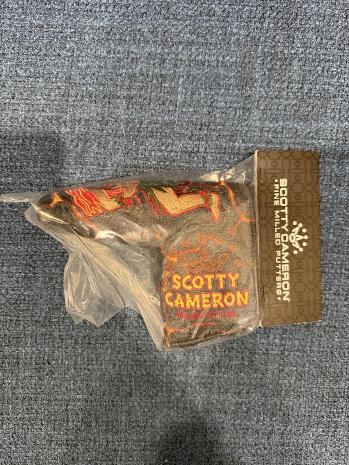Scotty Cameron Hawaii Open Hula Girl Putter Headcover Black Leather